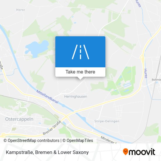 Kampstraße map