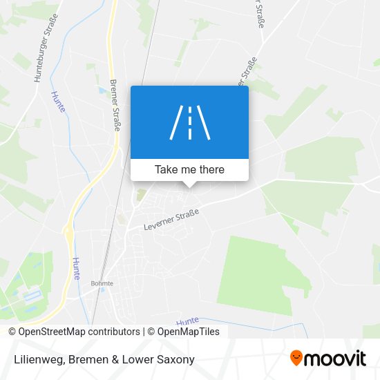 Lilienweg map