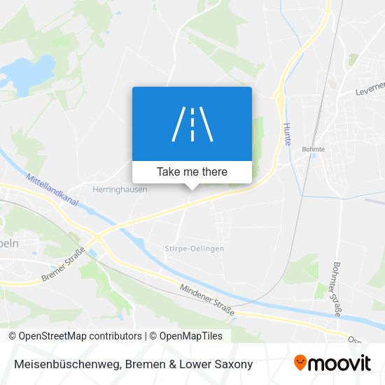Meisenbüschenweg map