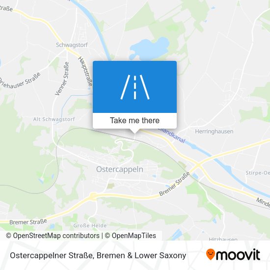 Ostercappelner Straße map