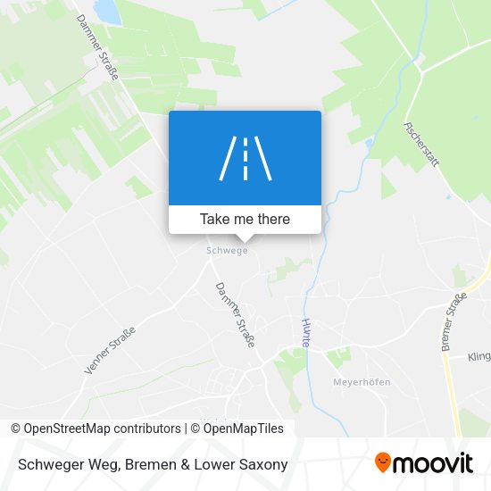 Schweger Weg map