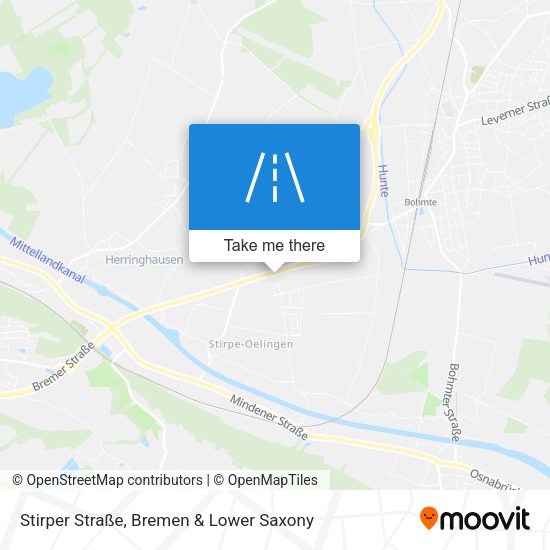 Stirper Straße map