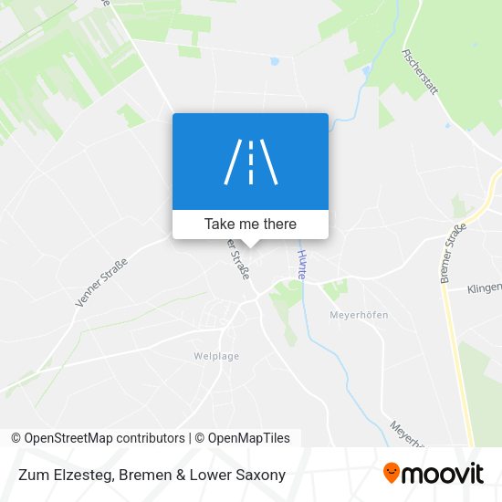 Zum Elzesteg map