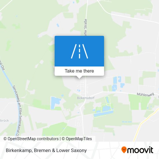 Birkenkamp map