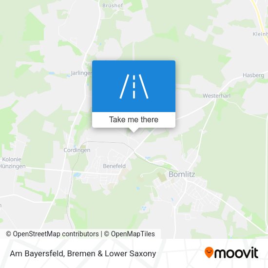 Am Bayersfeld map