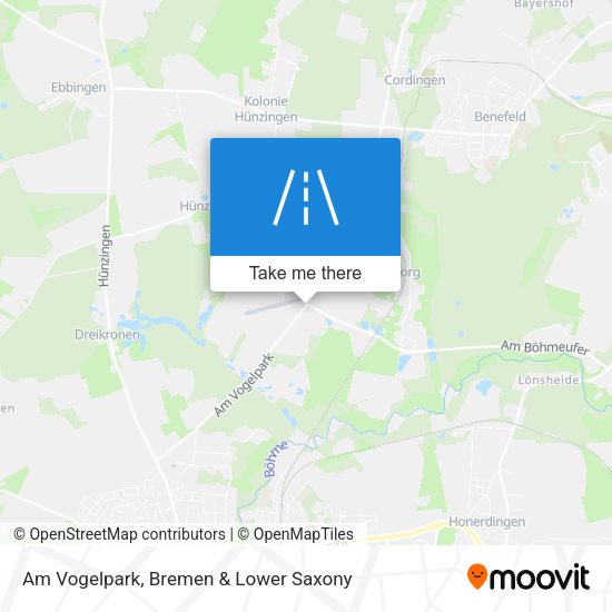 Am Vogelpark map
