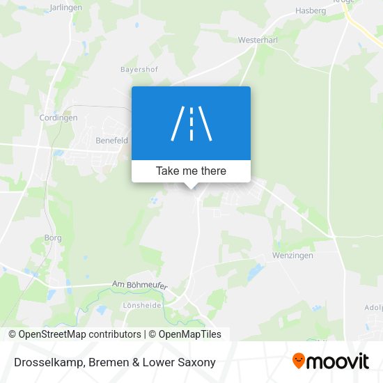 Drosselkamp map