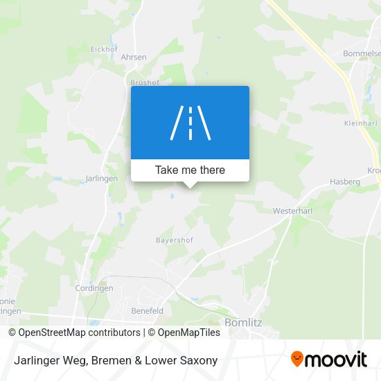 Jarlinger Weg map