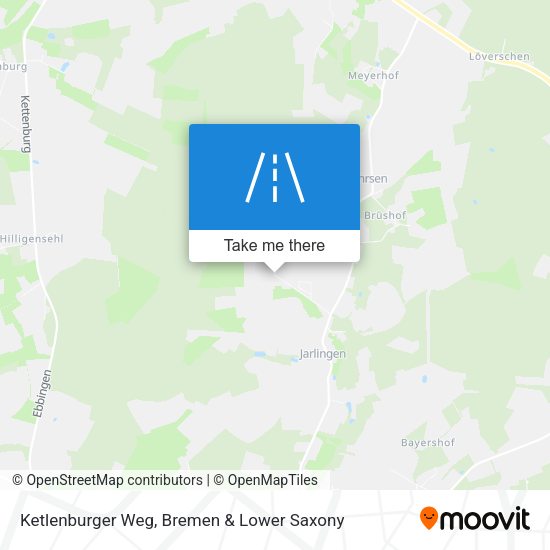Ketlenburger Weg map