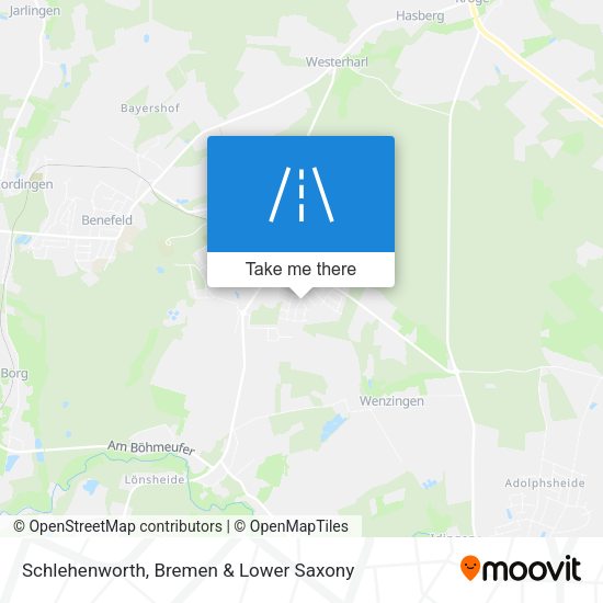 Schlehenworth map
