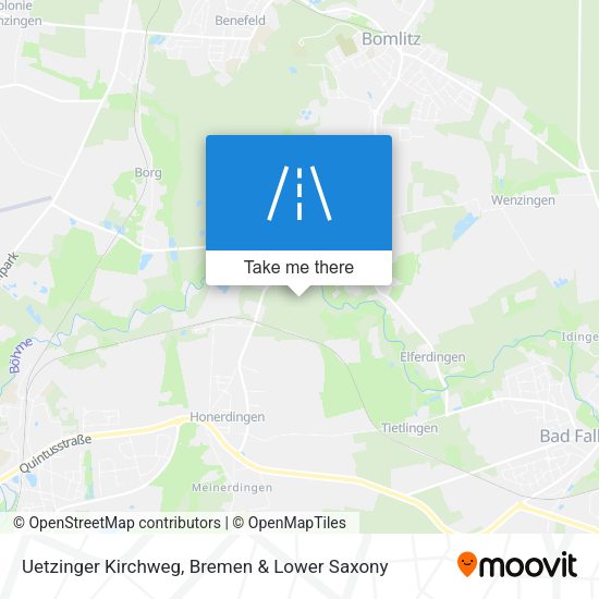 Uetzinger Kirchweg map