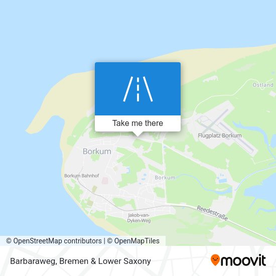 Barbaraweg map