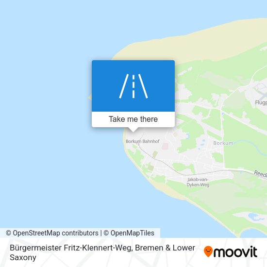 Bürgermeister Fritz-Klennert-Weg map