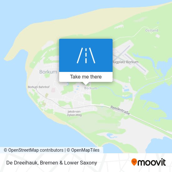 De Dreeihauk map