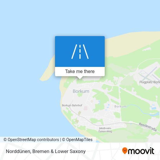 Norddünen map
