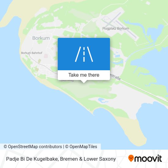Padje Bi De Kugelbake map