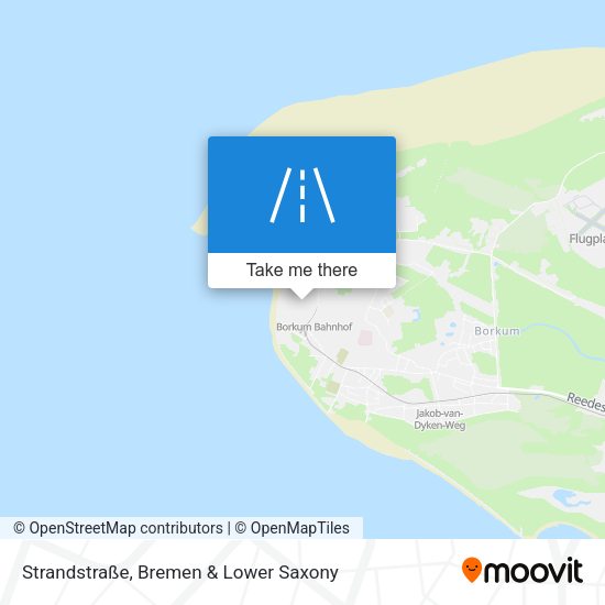 Strandstraße map