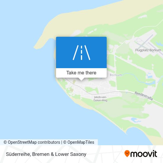 Süderreihe map