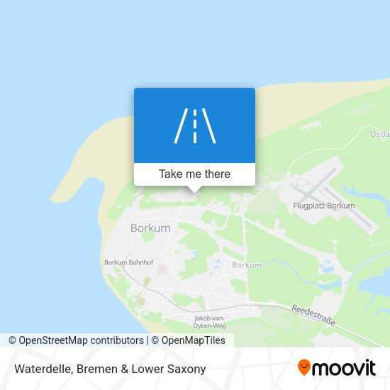 Waterdelle map