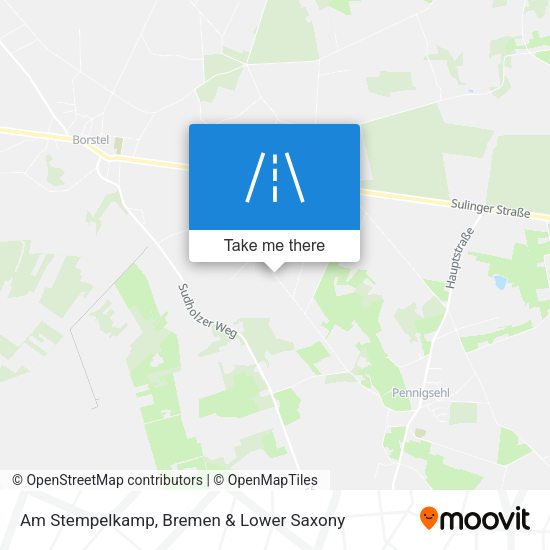 Am Stempelkamp map
