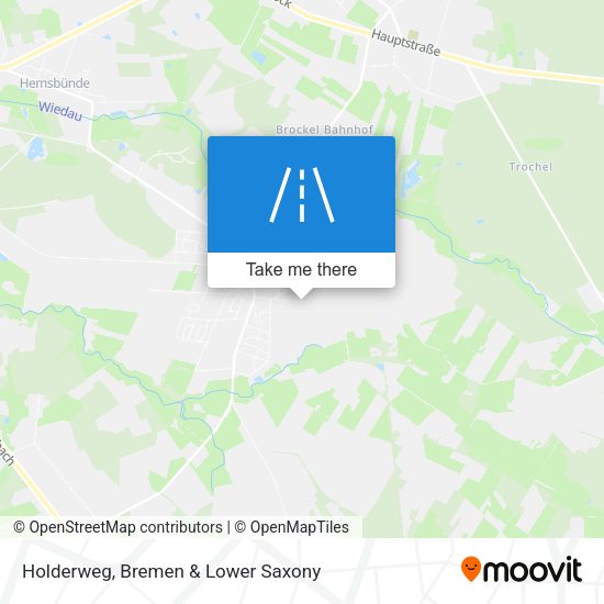 Holderweg map