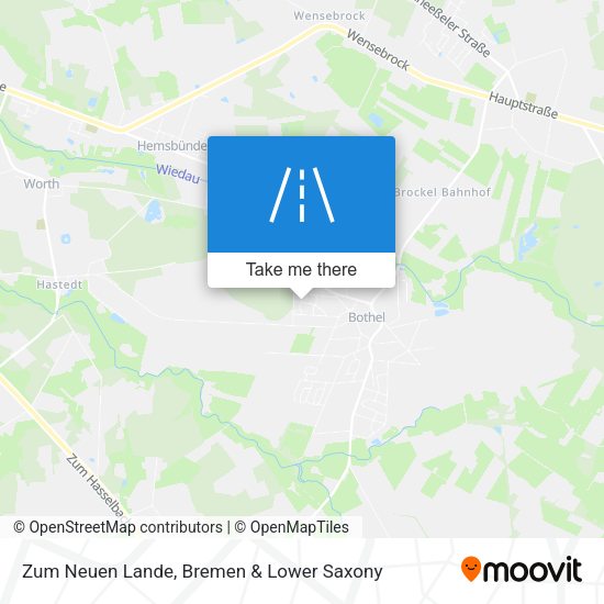 Zum Neuen Lande map