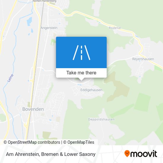 Am Ahrenstein map