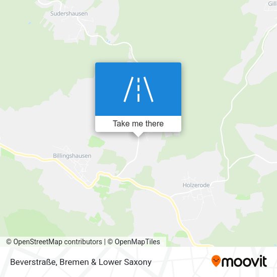 Beverstraße map