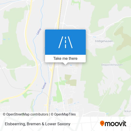 Elsbeerring map