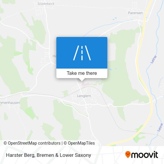 Harster Berg map