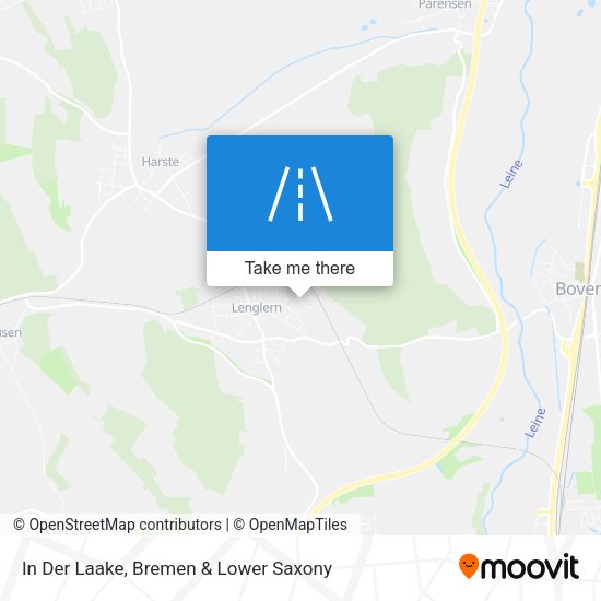 In Der Laake map