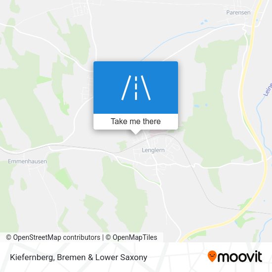 Kiefernberg map