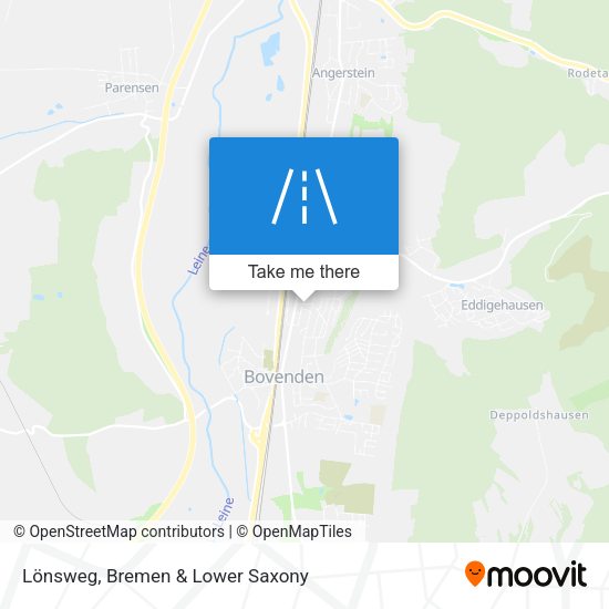 Lönsweg map