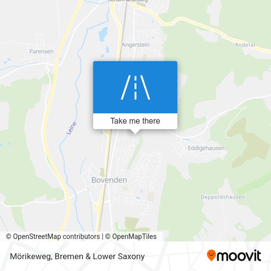 Mörikeweg map