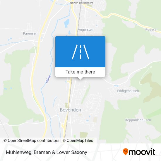 Mühlenweg map