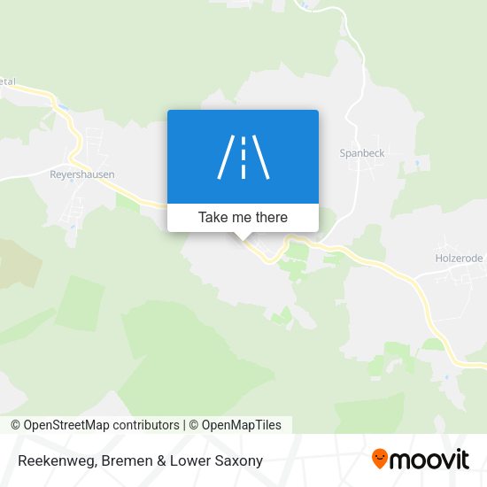 Reekenweg map