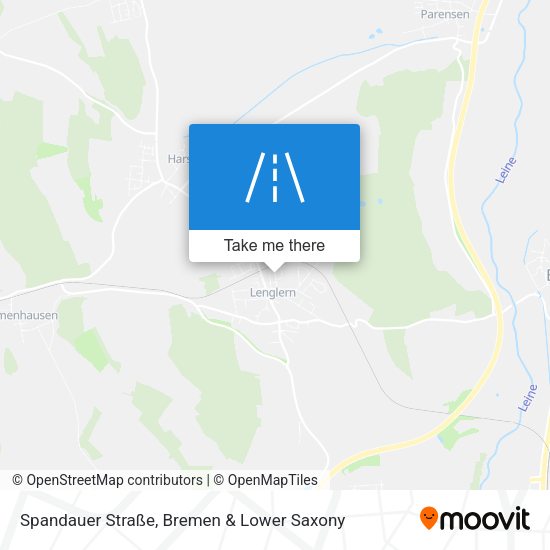 Spandauer Straße map
