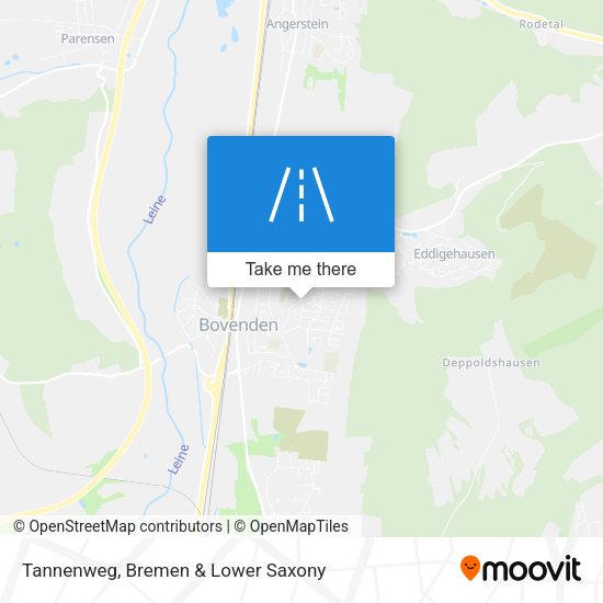 Tannenweg map