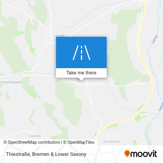 Thiestraße map