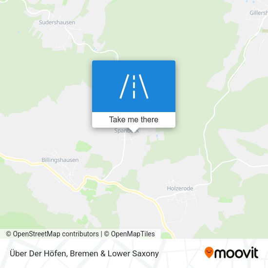Über Der Höfen map