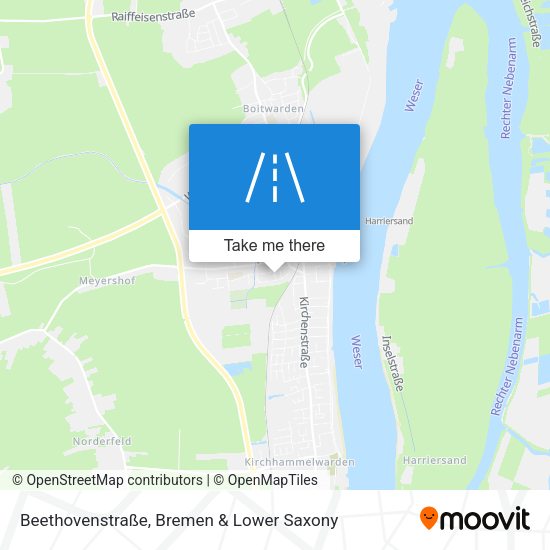 Beethovenstraße map