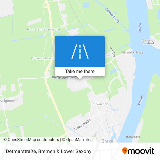 Detmarstraße map