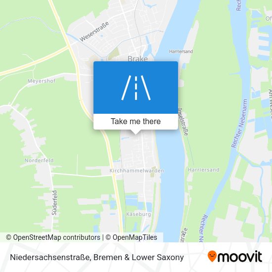 Niedersachsenstraße map