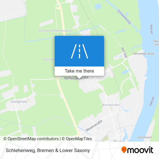 Schlehenweg map
