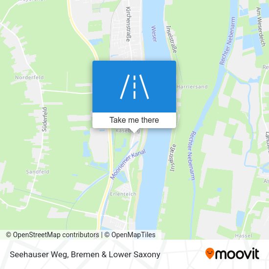 Seehauser Weg map
