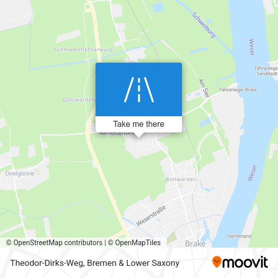 Theodor-Dirks-Weg map
