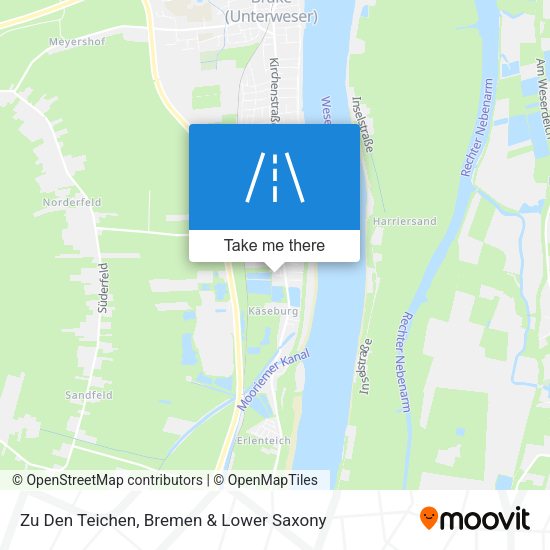 Zu Den Teichen map
