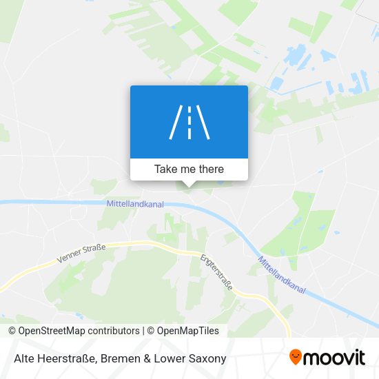 Alte Heerstraße map
