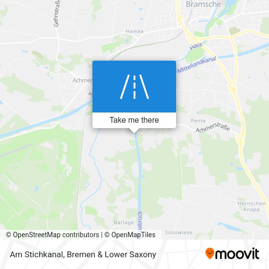 Am Stichkanal map