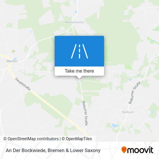 An Der Bockwiede map